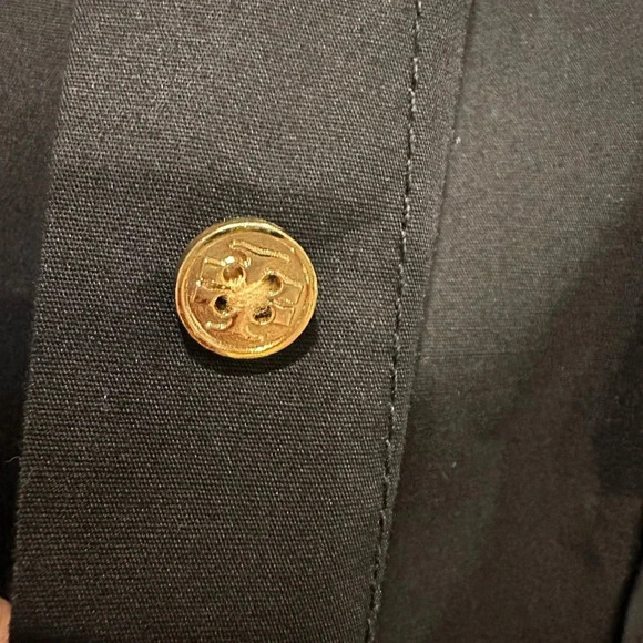 Tory Burch black belted jacket size 4 - Picture 13 of 16